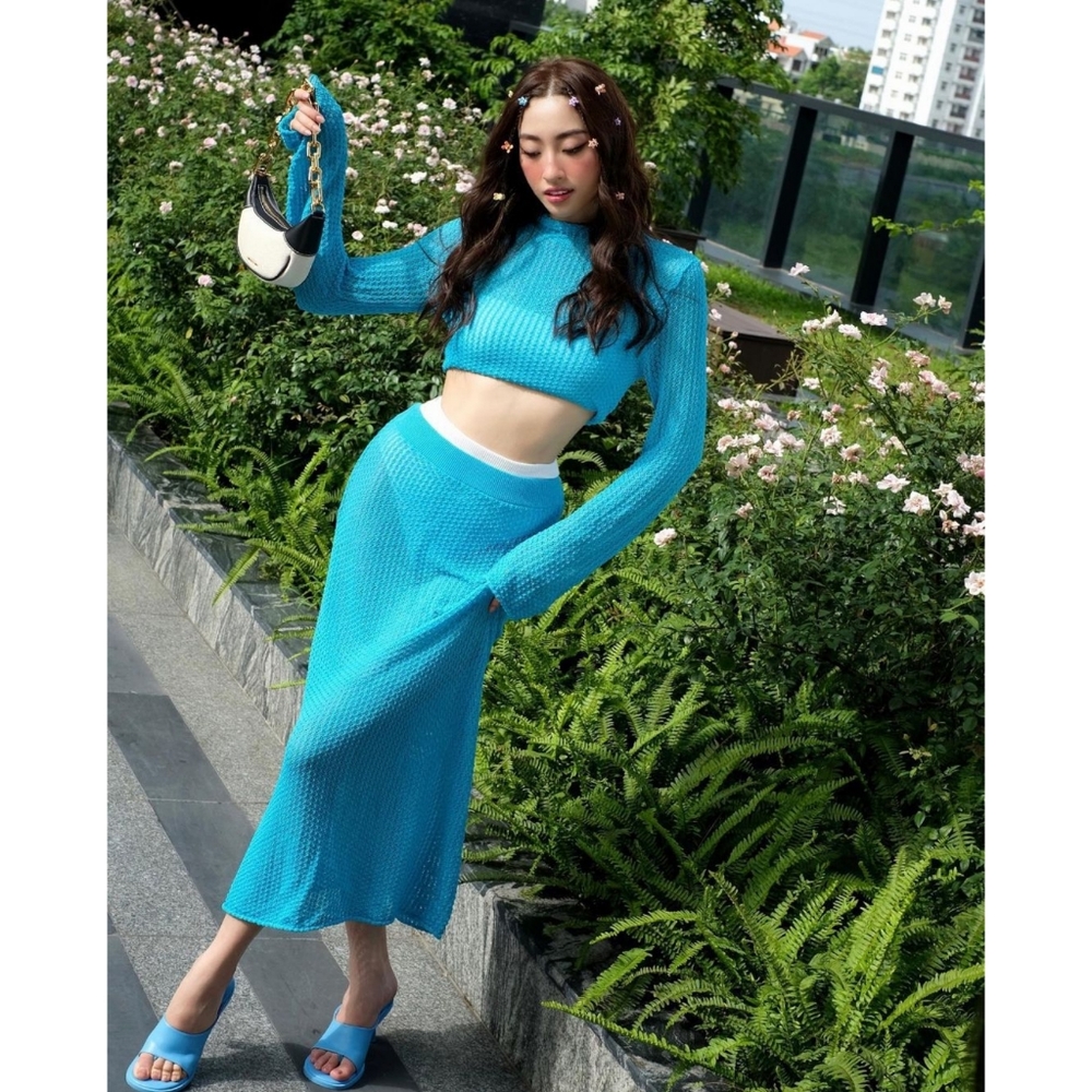 Zara 2 pcs Pointelle knit sweater - Picture 4 of 16